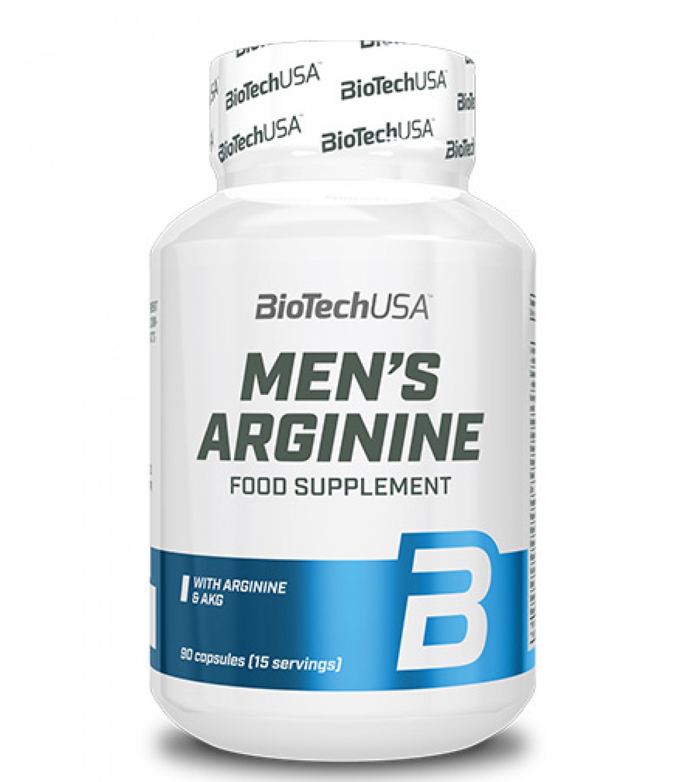 BIOTECH USA Men's Arginine / 90 Tabs.